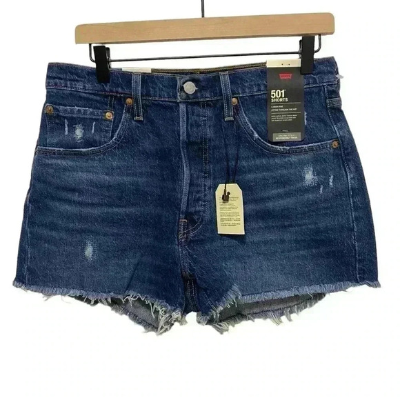 Levi's Pants - Levi’s 501 Distressed Shorts